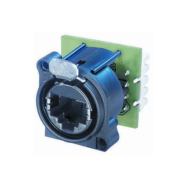 Quik Lok NC/378 Connettore EtherCON® da pannello Neutrik (NE8FAV-YK)