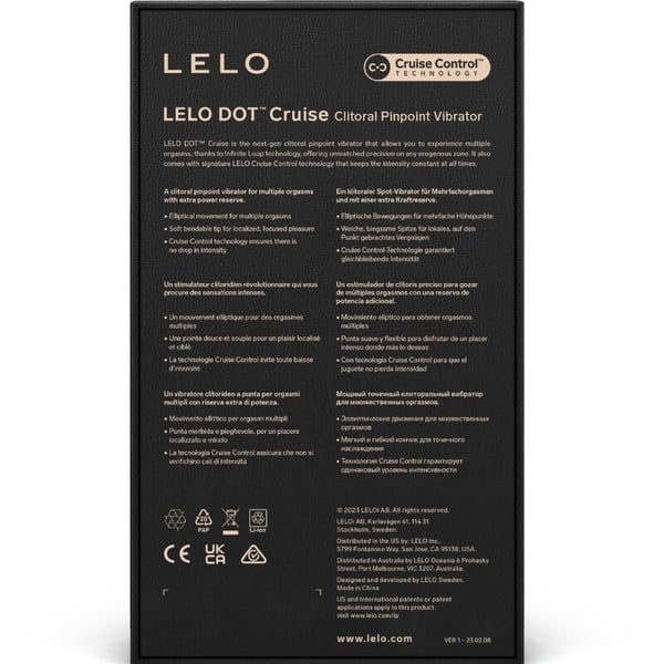 LELO DOT CRUISE STIMULATEUR CLITORAL CRÈME DE PISTACHE