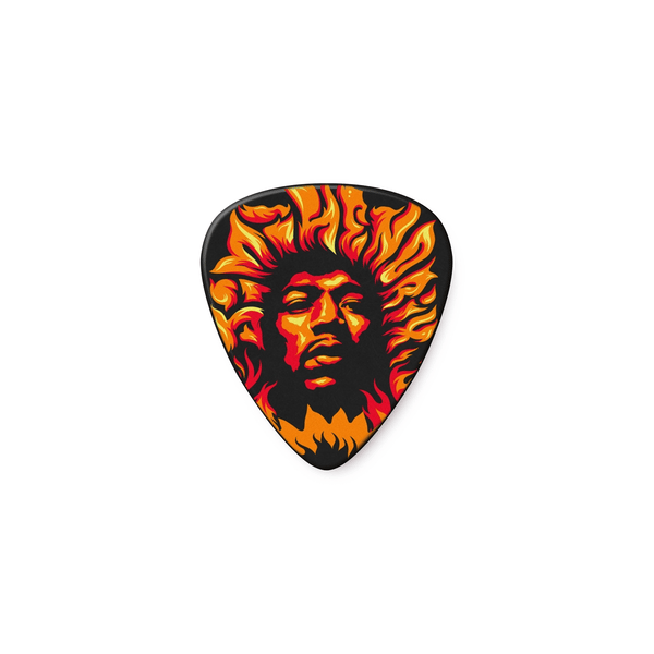 Dunlop JHP14HV Jimi Hendrix '69 Psych Series Voodoo Fire Players' Pack/6
