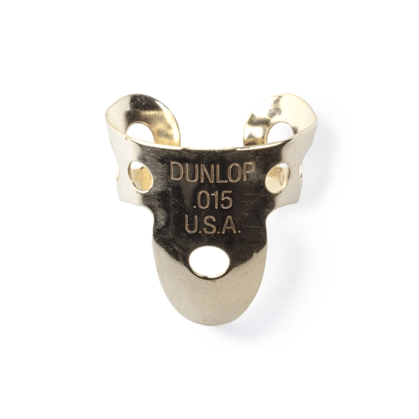 Dunlop 37R BRASS FINGER .015 - TUBO 20 PLETTRI