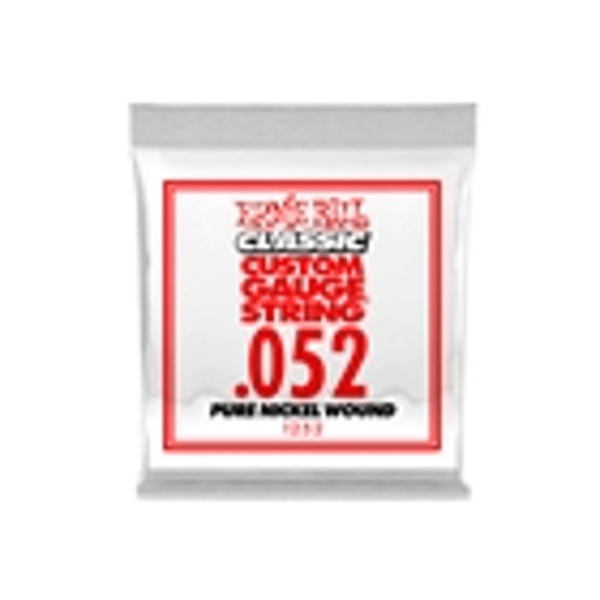 Ernie Ball 1252 Pure Nickel Wound .052