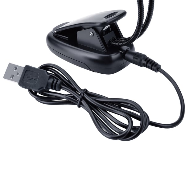 SOUNDSATION Lampada doppia a clip per leggio (2x2 LED)