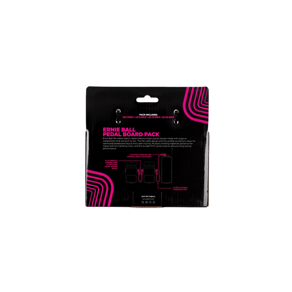 Ernie Ball Cavi patch piatti 6387 White Multi-pack