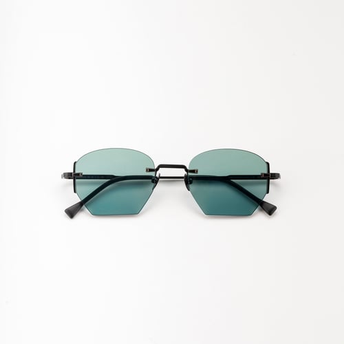 Kyme Eyewear Glasant Ezra Sunglasses.  Color Lens Blue