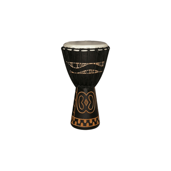 Tanga DA65-7G Djembe Slammer 14" Mogano Scolpito Nero