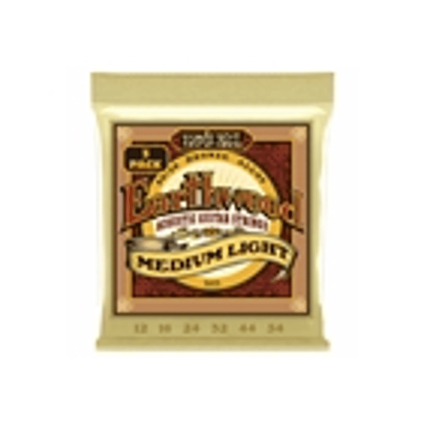Ernie Ball 3003 Earthwood 80/20 Bronze Medium Light 12-54 - 3 Mute