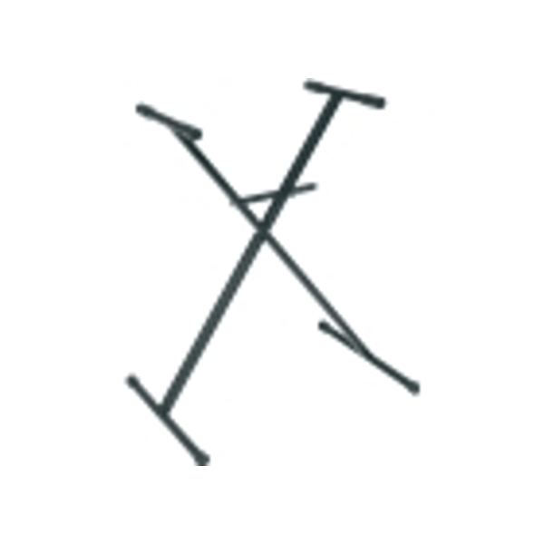 RTX X1P Stand a X per Tastiera Telaio Singolo Nero Preassemblato