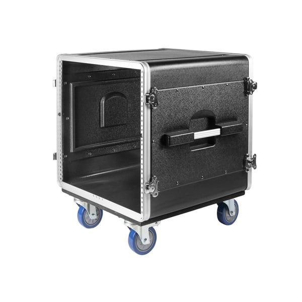 Gator Cases GRC-BASE-10 Custodia da 10U Console Rack con rotelle