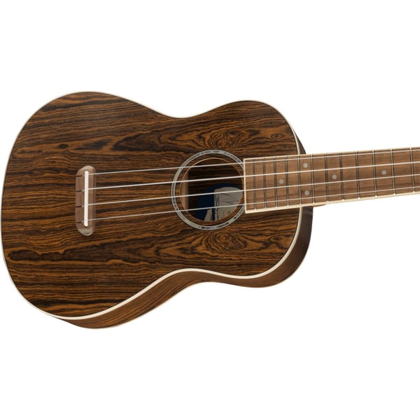 FENDER Ukulele Concert Strumenti popolari Bocote Natural