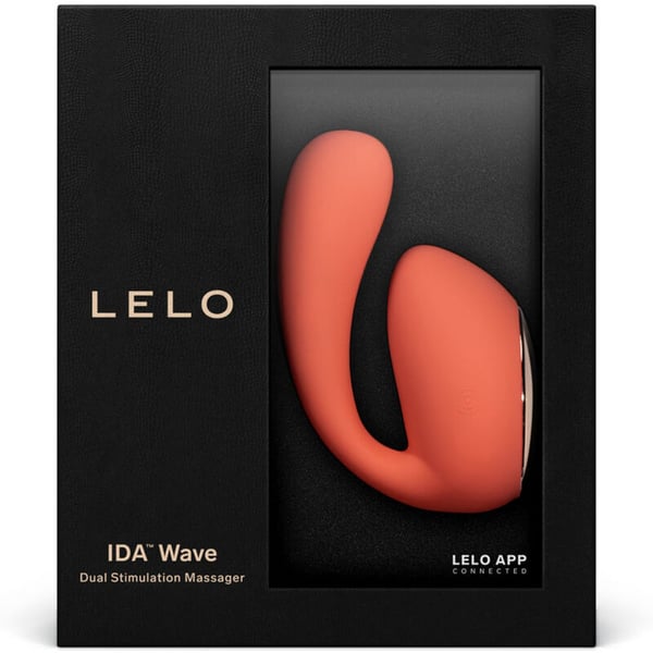 LELO IDA WAVE COUPLES MASSAGER CORAIL ROUGE