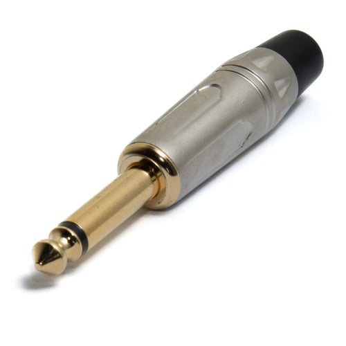 Quik Lok J/JM90-M-B Jack Mono 6.3 - 90° Black