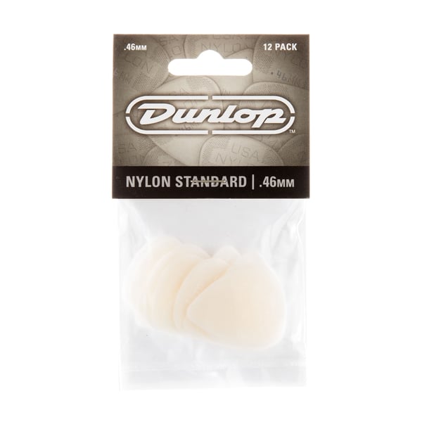 Dunlop 44P.46 Nylon Standard Cream .46mm