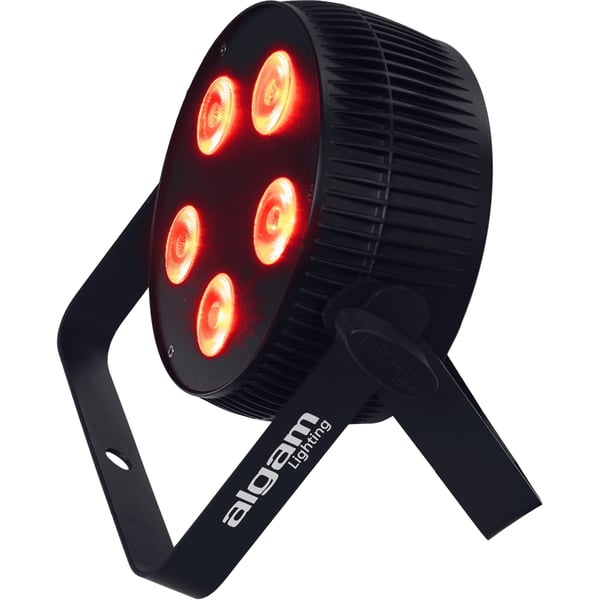 Algam Lighting SLIMPAR-510-HEX Proiettore Par LED 5 x 10W RGBWAU