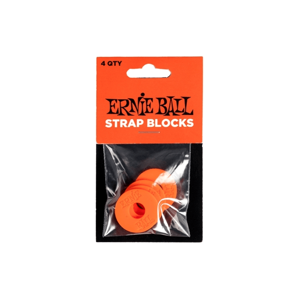 Ernie Ball 5620 Strap Blocks Red