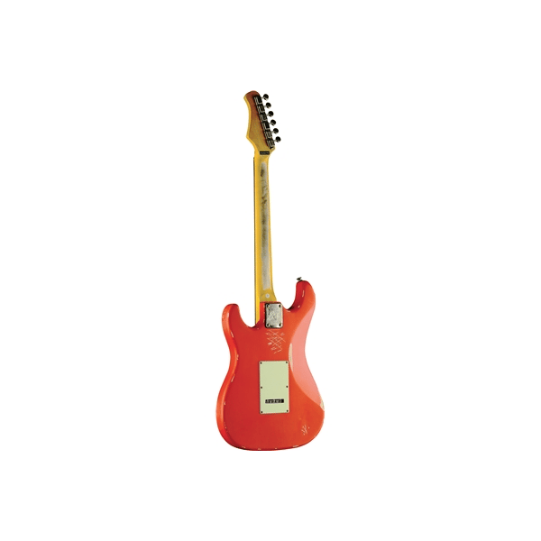 Eko Guitars S-300 Relic Fiesta Red