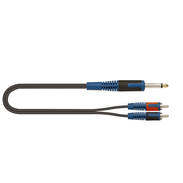 Quik Lok RKSA/160-5 Jack Mono/2 RCA Maschio