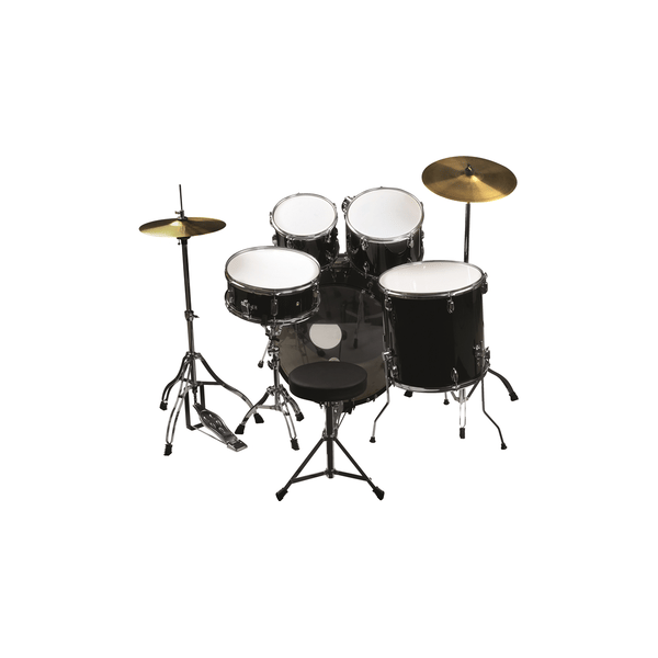 Eko Drums ED-300 Drum kit Black - 5 pezzi
