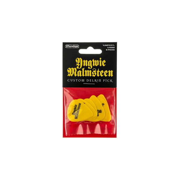 Dunlop YJMP03YL Malmsteen Custom Delrin Pick 1.14 mm 6pc