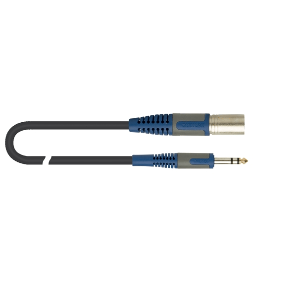 Quik Lok RKSM/344-2 XLR Maschio/Jack Stereo