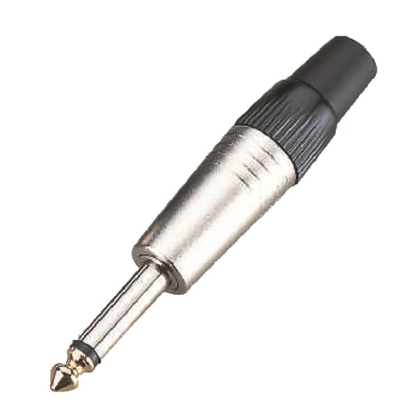 SOUNDSATION Connettore 6.3mm jack MONO in metallo (box 25 pezzi)