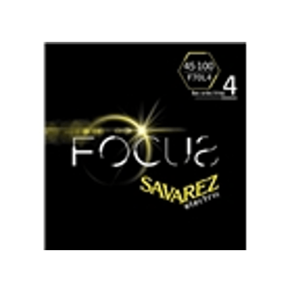 Savarez F70L4 Corde Focus per Basso Elettrico 45-100, Set/4