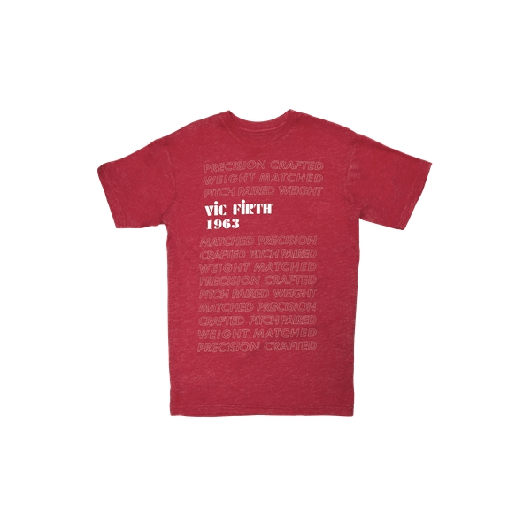 Vic Firth VAT0034-LE 1963 - Red Graphic Tee XL