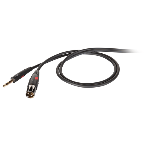 Cavo professionale bilanciato con connettori stampati Die Hard Gold. Lunghezza: 3 metri. Altre lunghezze disponibili: visualizzare le specifiche tecniche