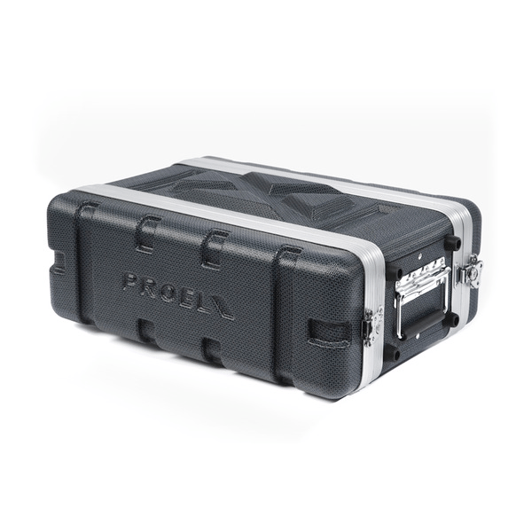 PROEL STAGE Custodia a rack 19' - 3 unità - realizzata in 'Polietilene FORCE'. Profondità interna utile: 208 mm