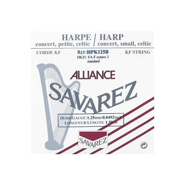 Savarez HPK125B Ottava 3, Nota FA (1.25 mm)