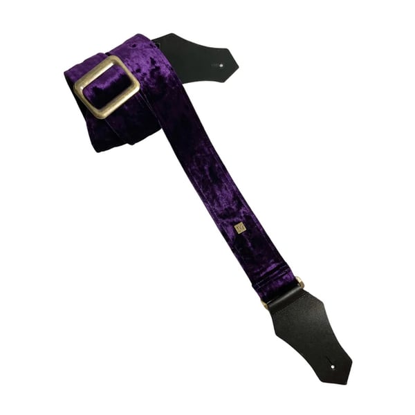 Get'm Get'm Velvet Cuscino Viola Schiacciato