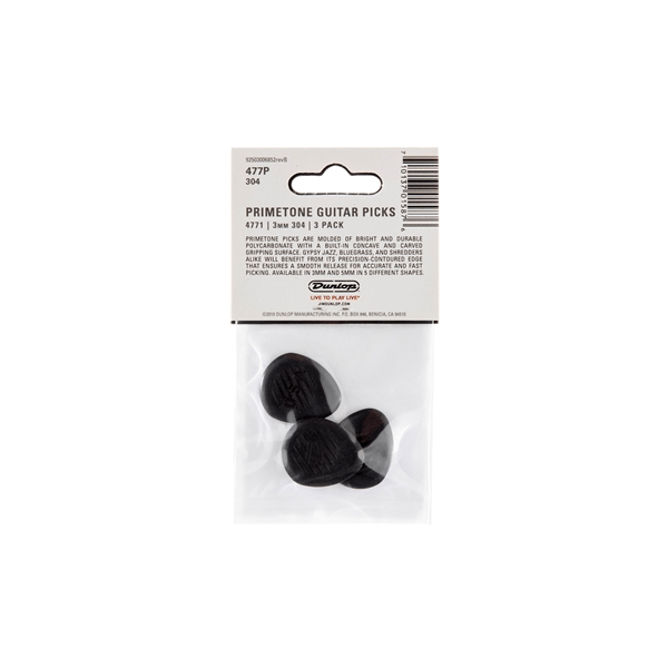 Dunlop 477P304 Primetone Round 3.0mm