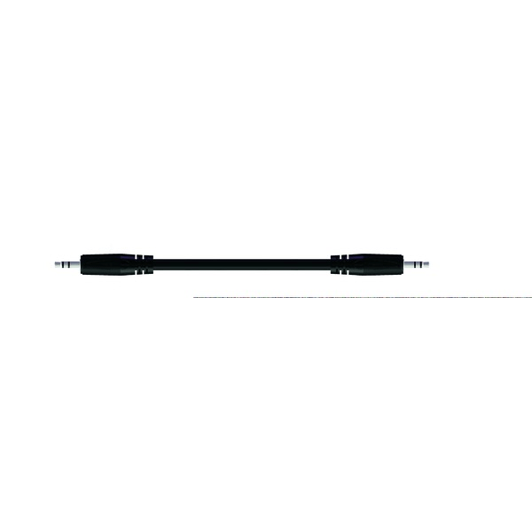 PROEL STAGE Cavo bilanciato con connessioni stampate PROEL jack Stereo Ø 3.5 mm - jack S tereo Ø 3.5 mm. Lunghezza: 1.8 metri. Colore disponibile: Nero. Altre lunghezze disponibili: visualizzare le specifiche tecniche