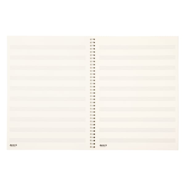 DADDARIO ORCHESTRAL IT B10S-48 QUADERNO PENTAGRAMMATO ARCHIVES CON RILEGATURA A SPIRALE, 10 PENTAGRAMMI, 48 PAGINE