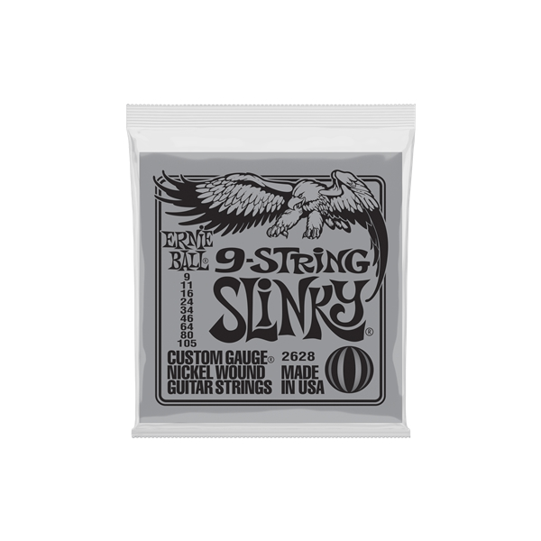 Ernie Ball 2628 Nickel Wound Slinky 9-105