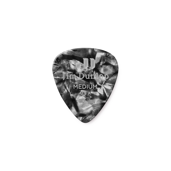 Dunlop 483R#02 Black Perloid - Medium