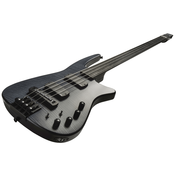 NS Design CR4 Radius Bass 4 Fretless Charcoal Satin