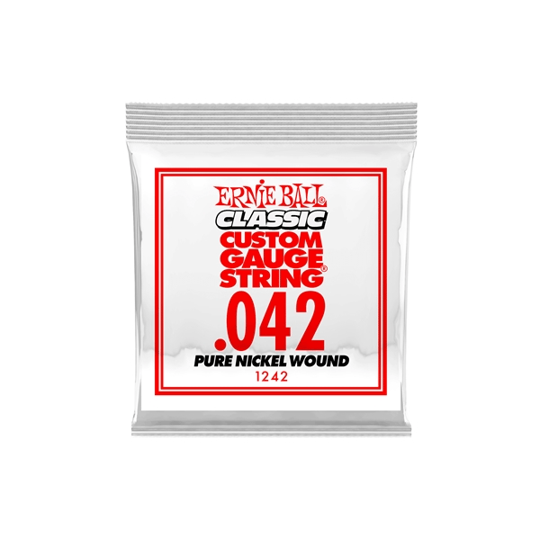 Ernie Ball 1242 Pure Nickel Wound .042