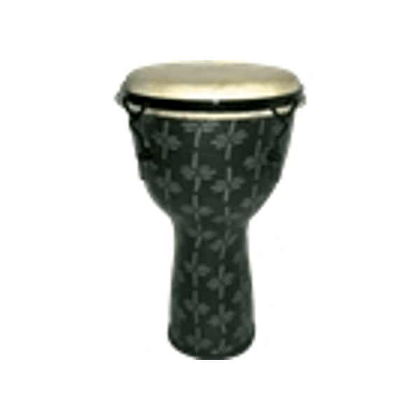 Tanga TDFIBD12-16LG Djembe Fibra Energy Intonabile 12" Astrazioni Grigie