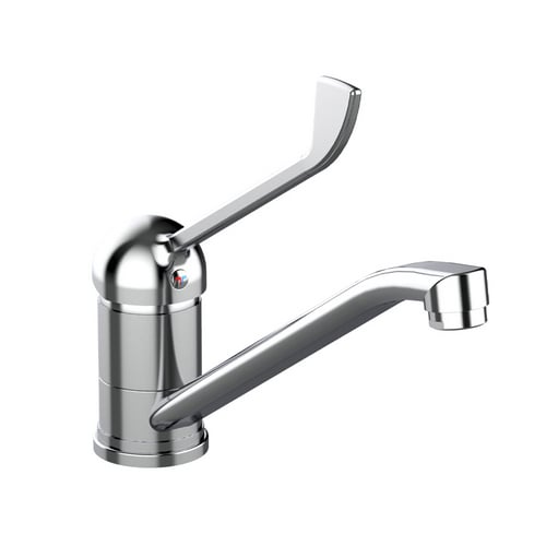 TIEMM Miscelatore monocomando lavello leva clinica frontale linea ten