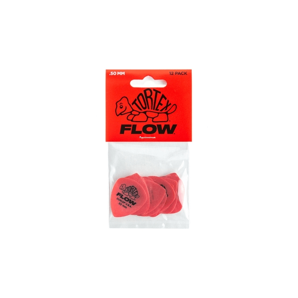 Dunlop 558P050 Tortex Flow Standard .50 mm Player's Pack/12