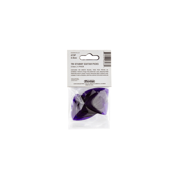 Dunlop 473P3.0 Tri Stubby 3.0mm