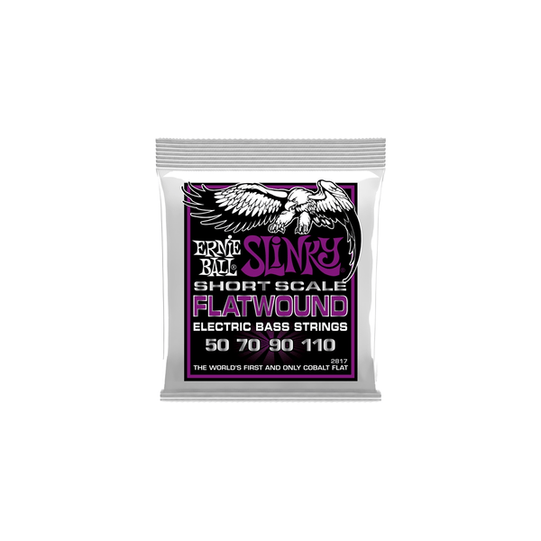 Ernie Ball 2817 Slinky Short Scale Flatwound El Bass 50-110
