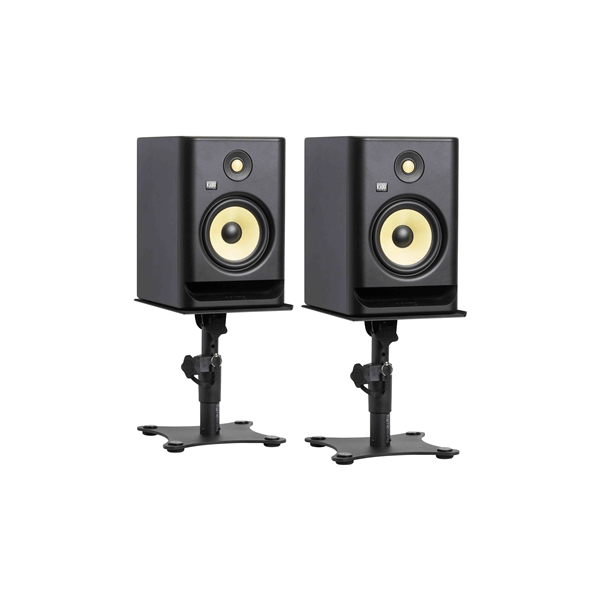 Gator Frameworks GFWSPKSTMNDSK Supporto da scrivania per monitor da studio<br>