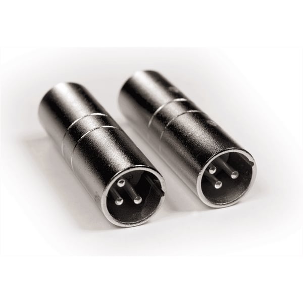 Yellow Cable AD29 Adattatore XLR/XLR Maschio 2 Pcs