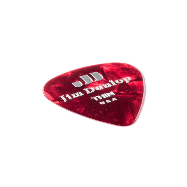 Dunlop 483P#09 Red Perloid - Thin