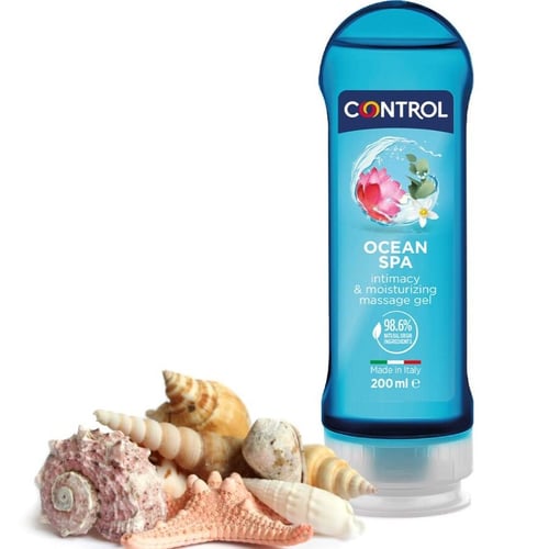 CONTROL LUBES CONTROL - 2 EN 1 MASSAGGIO E PIACERE MARE MEDITERRANEO 200 ML