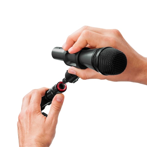 Gator Frameworks GFW-MIC-QRTOP3PK - Set di 3 adattatori con sgancio rapido per microfono