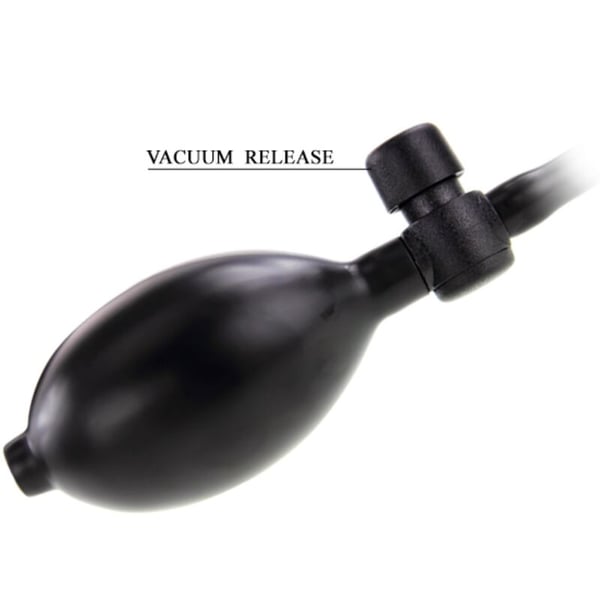 PRETTY LOVE - INFLATABLE ANAL PLUG BLACK