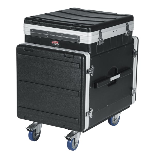 Gator Cases GRC-12X10 PU Rack audio 12U top, 10U laterale