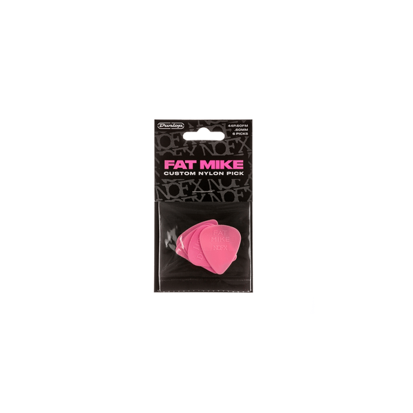 Dunlop 44P060FM Fat Mike Custom Nylon Pick 6pc